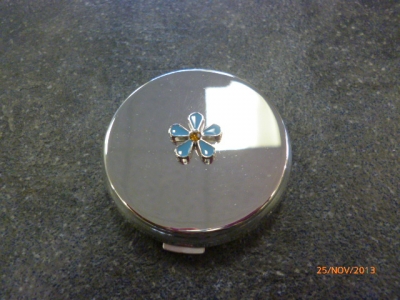 LADIES FMN ROUND HANDBAG MIRROR
